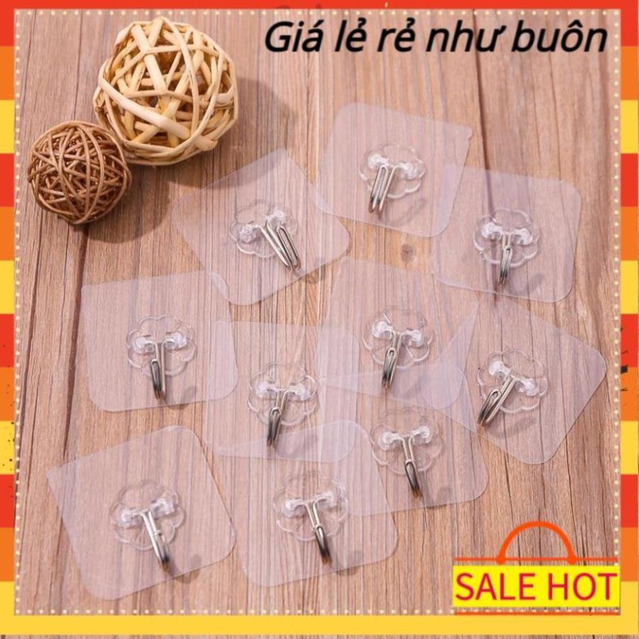 Móc Dán Tường Siêu Dính Trong Suốt Chịu Lực Tốt Treo Tường Chắc Chắn 6x6 cm - MY2