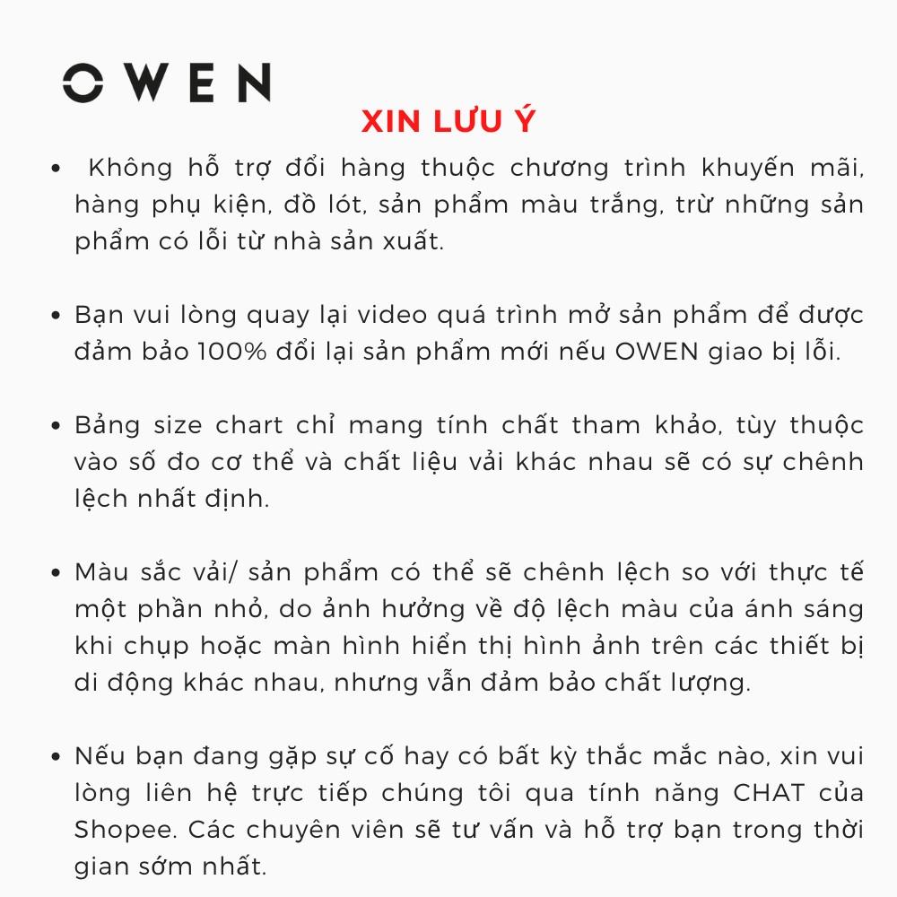 Quần short Nam Owen  Slim Fit màu Đen - SJ23876