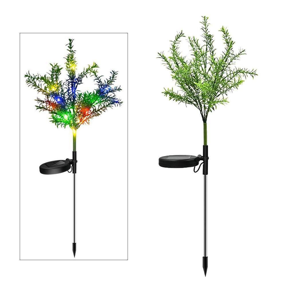 Solar Garden Lights Tree Outdoor Solar Christmas Tree Lights Ground Light