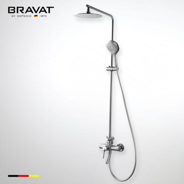 Sen cây tắm nóng lạnh Bravat F6172217CP-A-ENG