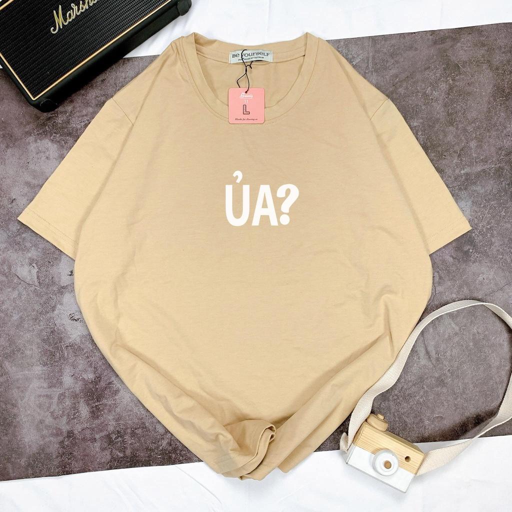 Áo thun nam nữ unisex form rộng " Ủa " trendy dễ thương