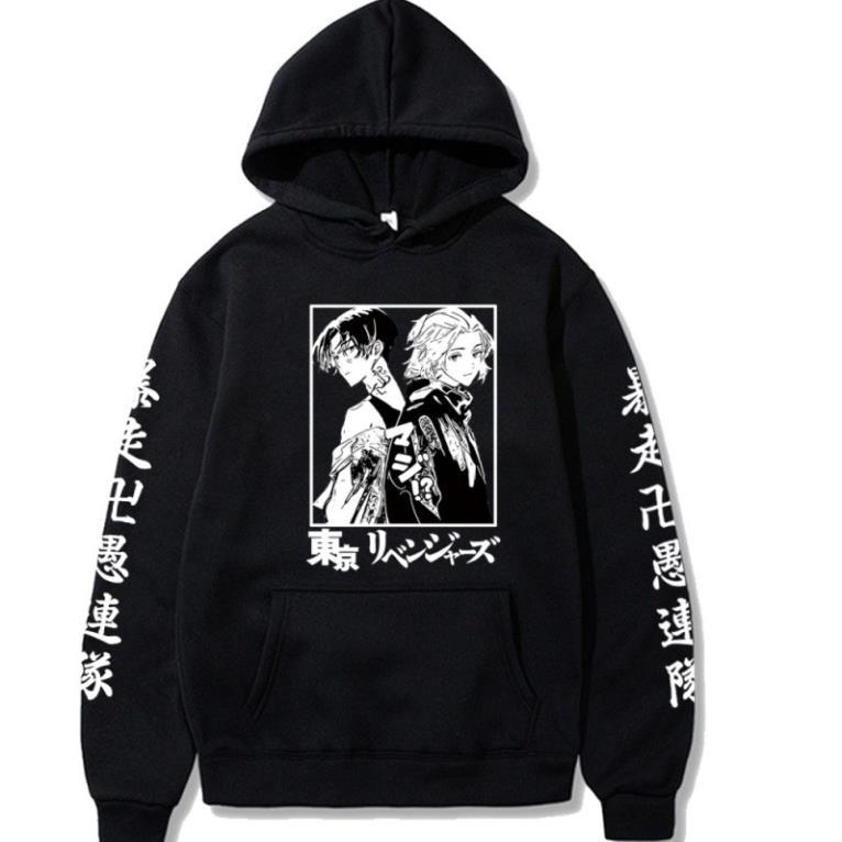 Sale 50% Áo Hoodie in hình Anime Tokyo Revengers Mikey Manjiro Sano độc đẹp giá siêu rẻ kèm chất lượng