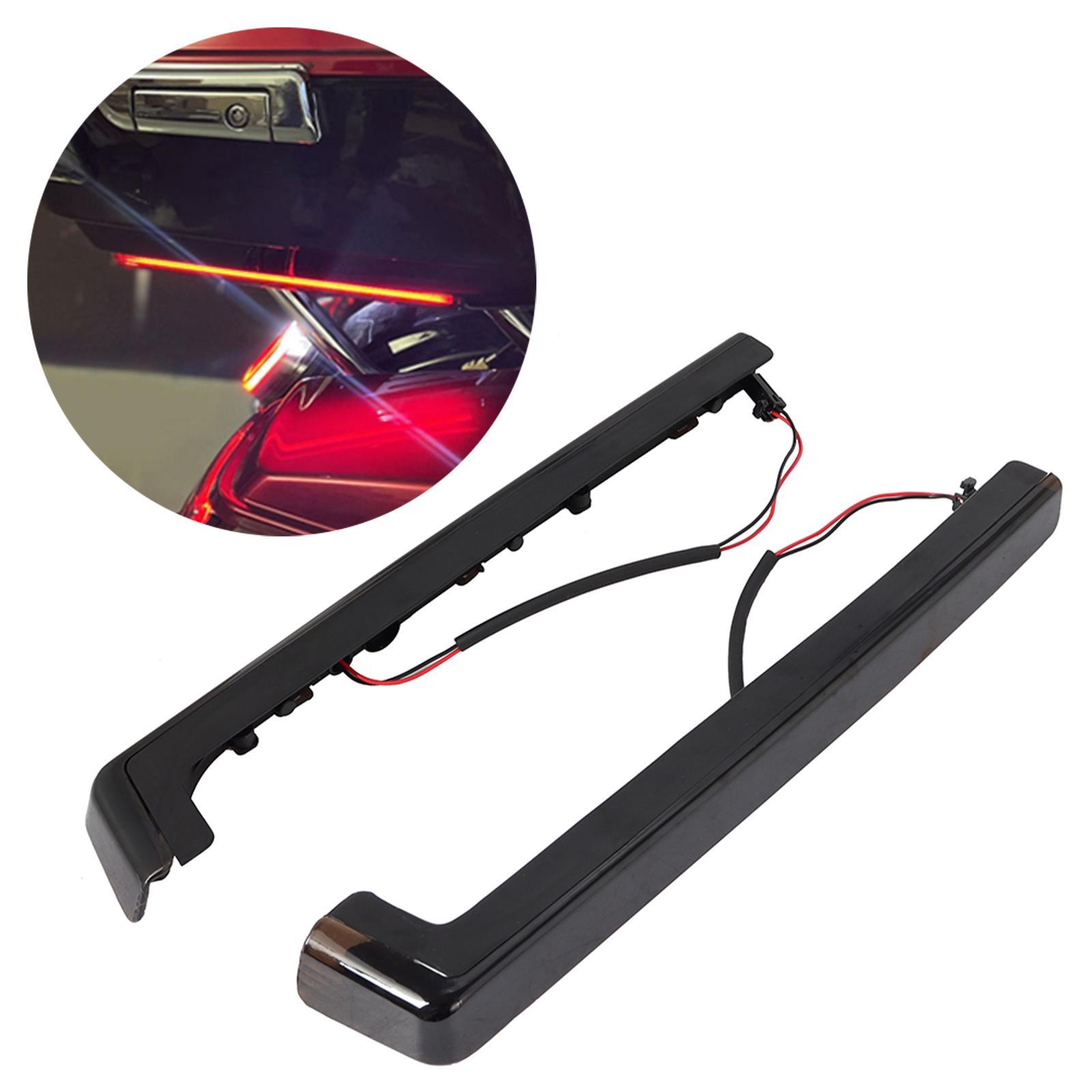 2Pcs LED Side , Motorcycle Parts ,Accessories Cvo the , Black