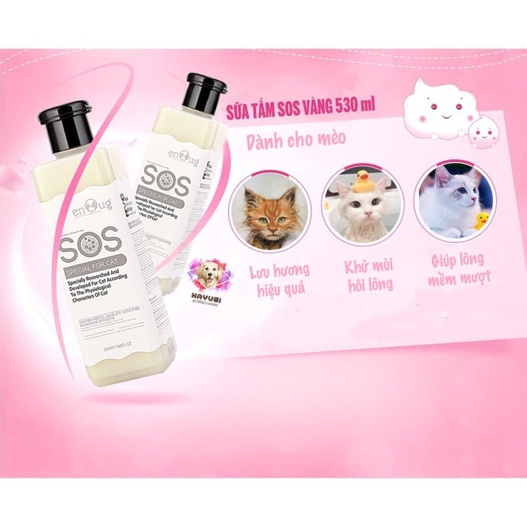 SỮA TẮM SOS CHUYÊN DỤNG DÀNH CHO CHÓ MÈO
