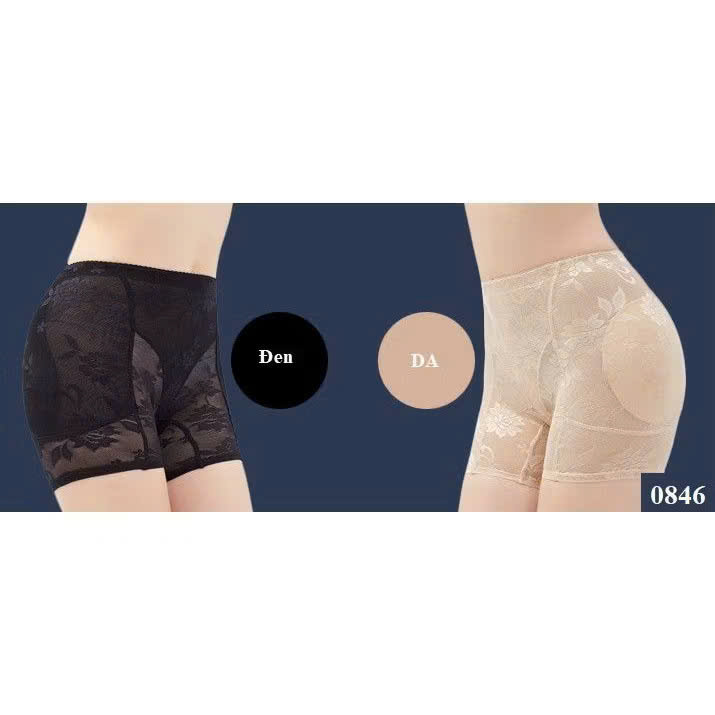 Quần Độn Mông Hông 0846 Ren Hoa Lưng Thấp Nâng Mông Đẹp