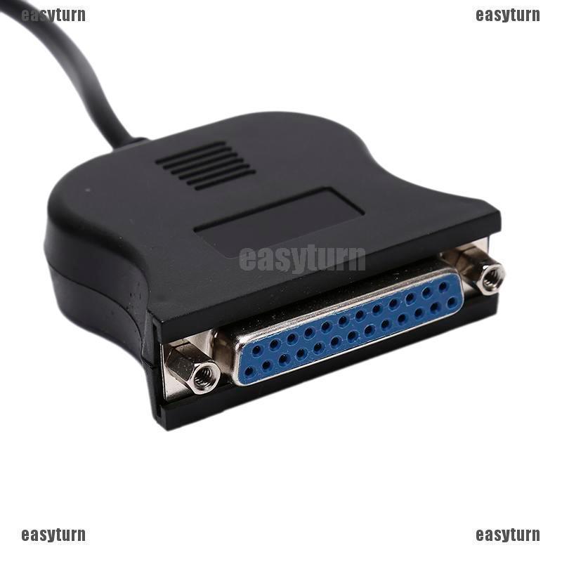 ĐẦY ĐỦ IEEE 1284 25-Pin Parallel Port To USB 2.0 Printer Cable USB To Parallel Adapter
