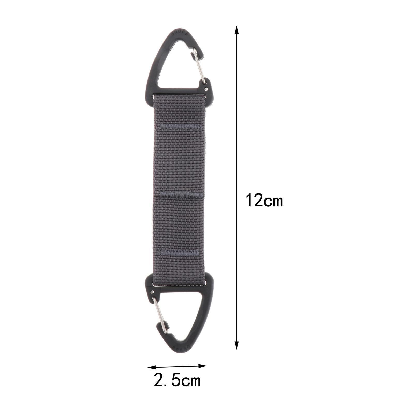 Triangle Hanging Buckle Clip Hook Spring Carabiner for Outdoor Climbing Tool