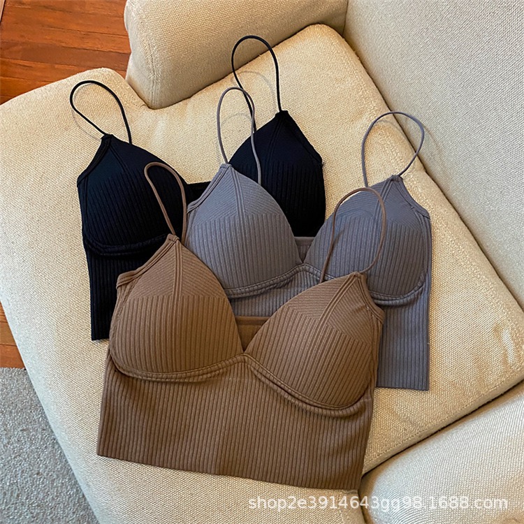 ÁO LEN BRA TĂM DẠNG ÁO CROPTOP DƯỚI 58KG DÀNH CHO NỮ