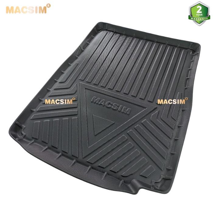 Lót cốp xe ô tô BMW 7 Series 2009-2015 chất liệu TPV thương hiệu Macsim màu đen hàng loại 2