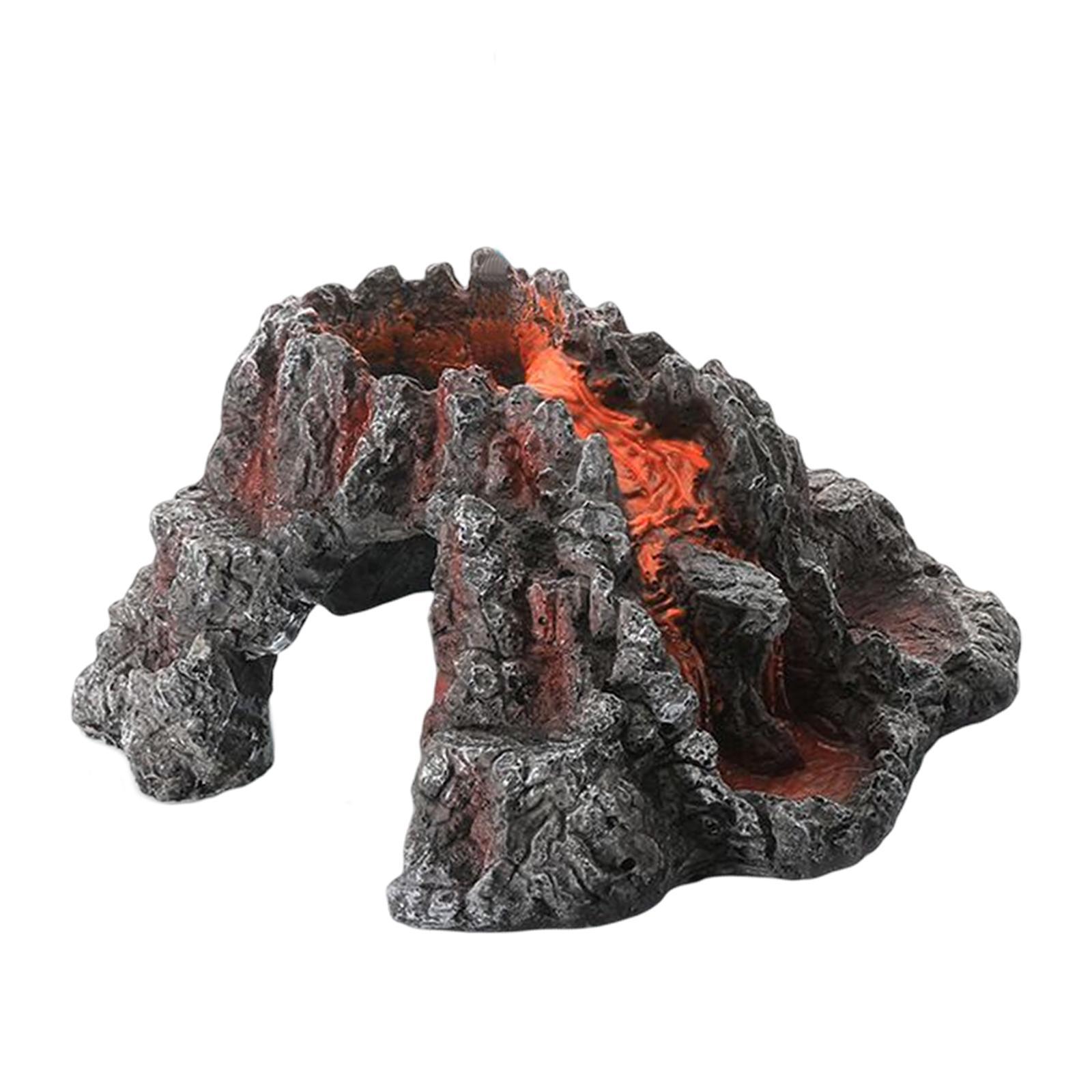 Resin Aquarium Decoration Ornament Kit Shape Landscape Accessories