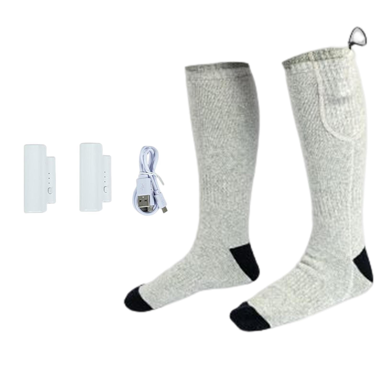Electric Heated Socks USB Charging  Weather Warm Premium Material
