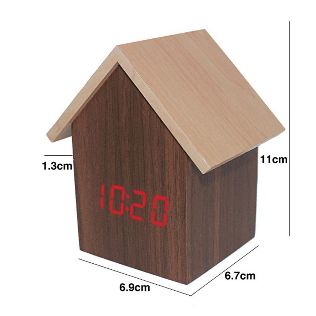 Korean Style Digital Clock Desk Electronic Alarm Timer Mantel Ornament Gift