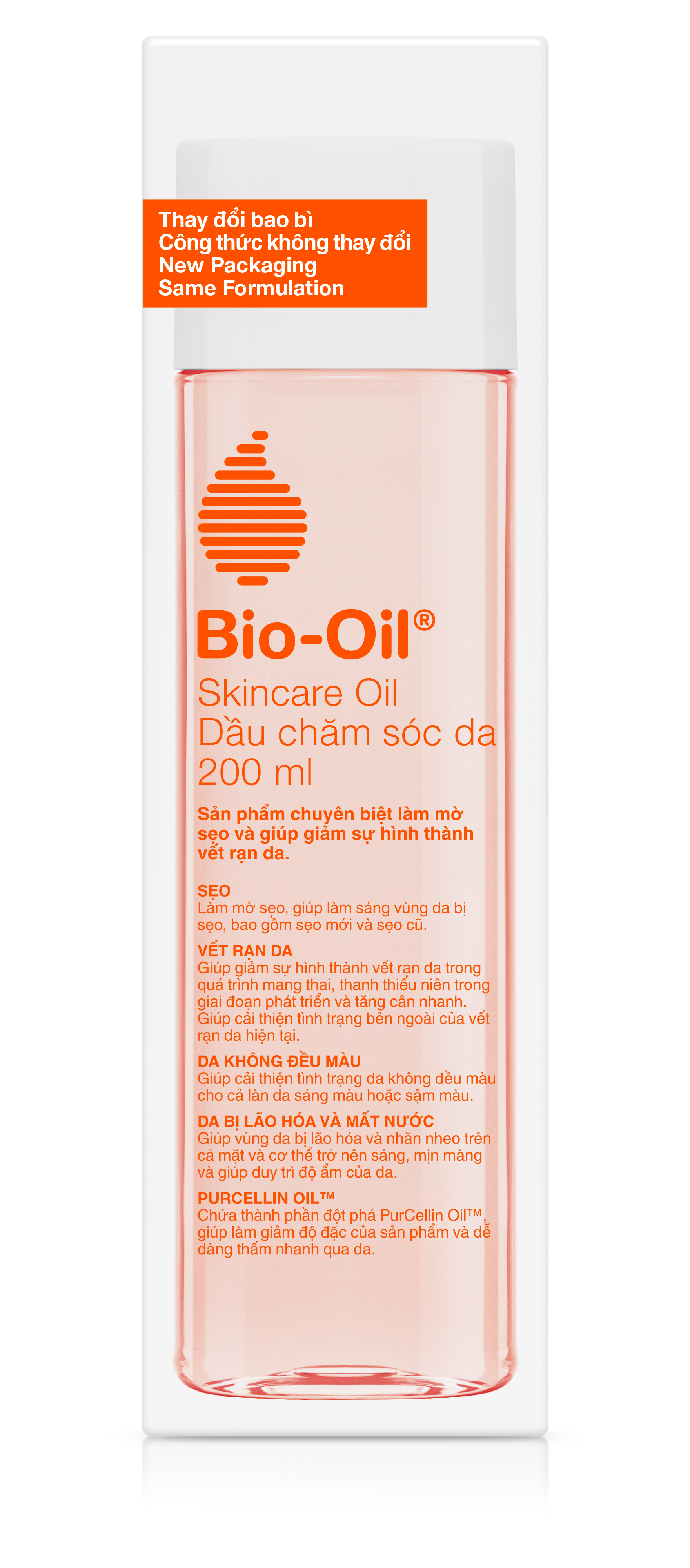 Dầu chăm sóc da giúp cải thiện rạn da, mờ sẹo và đều màu da - BIO-OIL SKINCARE OIL (chai 200ml)