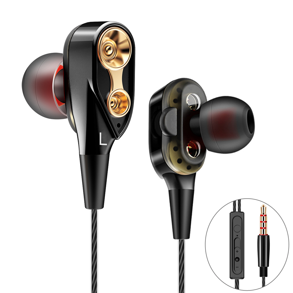 Tai Nghe có dây TOPK F02 Âm Thanh Nổi HiFi 3.5 Mm kiểu dáng Thể Thao - Hàng chính hãng