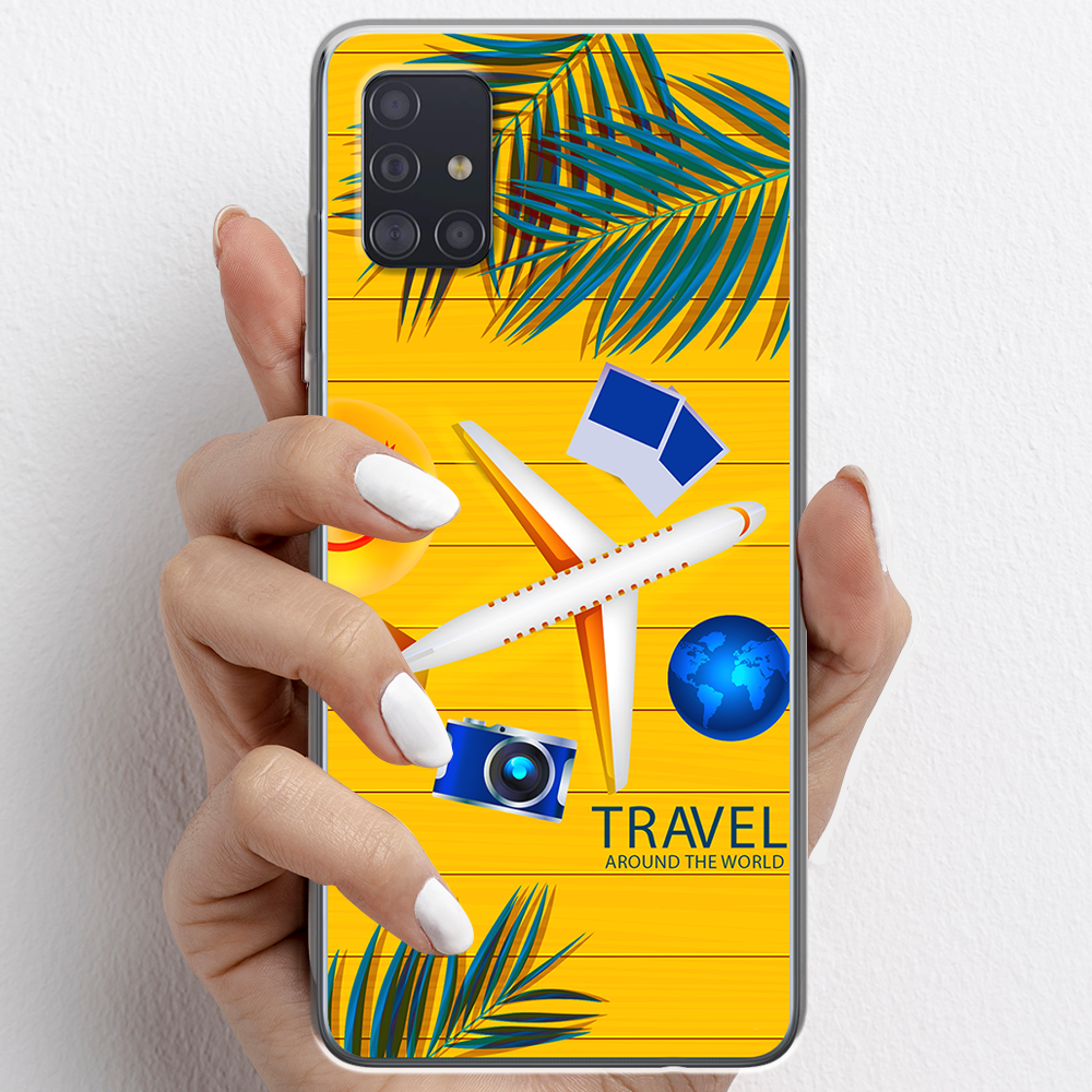 Ốp lưng cho Samsung Galaxy A51, Samsung Galaxy A71 nhựa TPU mẫu Máy bay