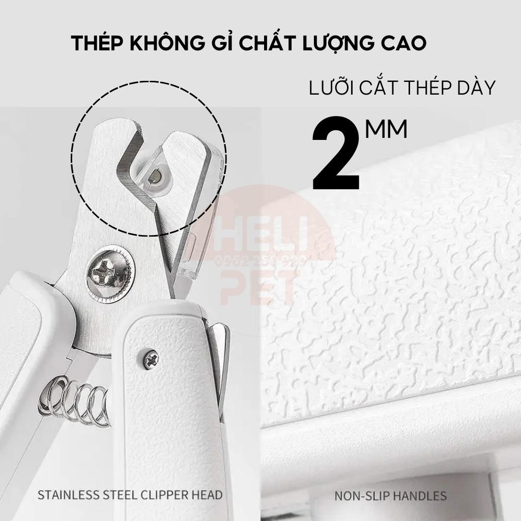 Kềm cắt móng thú cưng có đèn LED PETKIT LED Pet Nail Clippers - HeLiPet