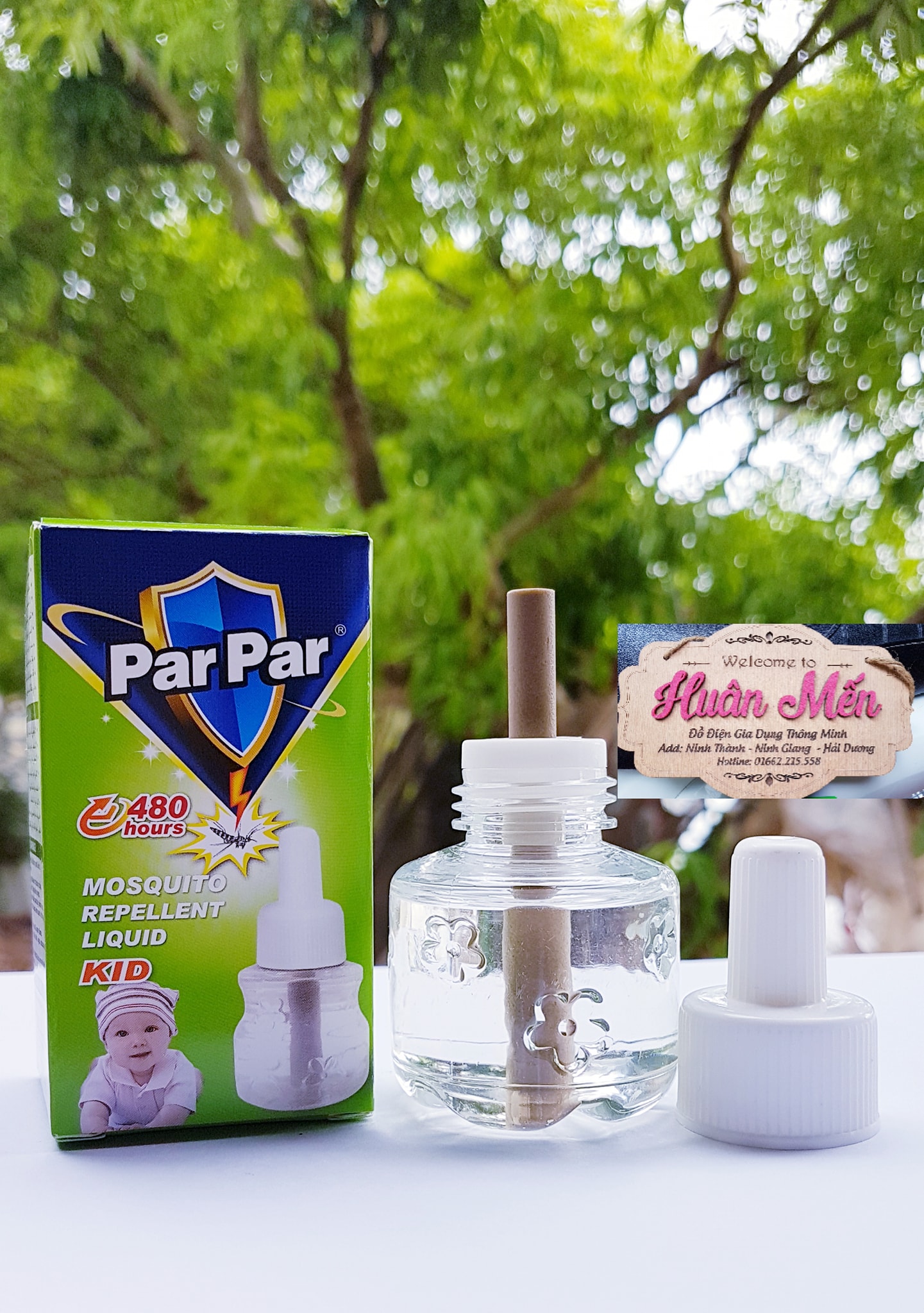 Combo 10 lọ tinh dầu đuổi muỗi PAR-PAR sử dụng thay thế cho ĐÈN và MÁY ĐUỔI MUỖI