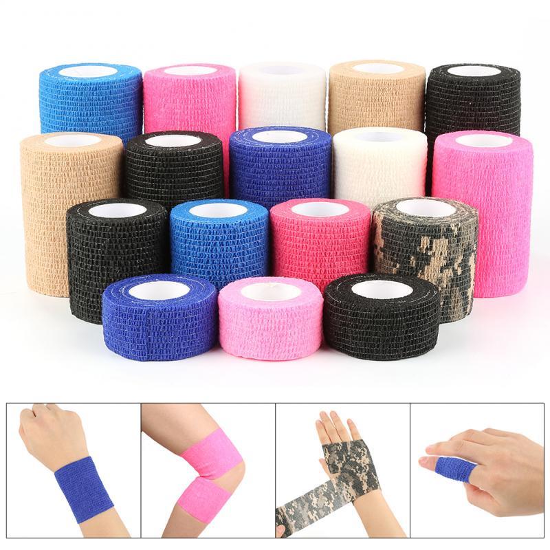 Sport Elastoplast Athletic Kinesiology Elastic Bandage Self-Adhesive First Aid Wrap Tape Treatment Gauze Arthrosis Protector