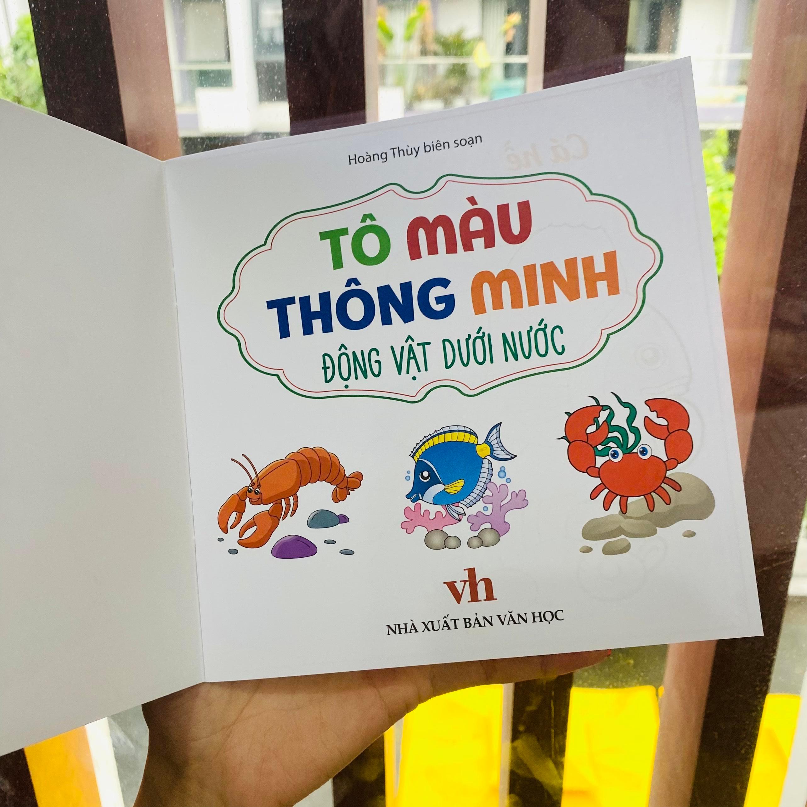Sách - Bộ 9 Cuốn Sách Tô Màu Thông Minh - SBOOKS
