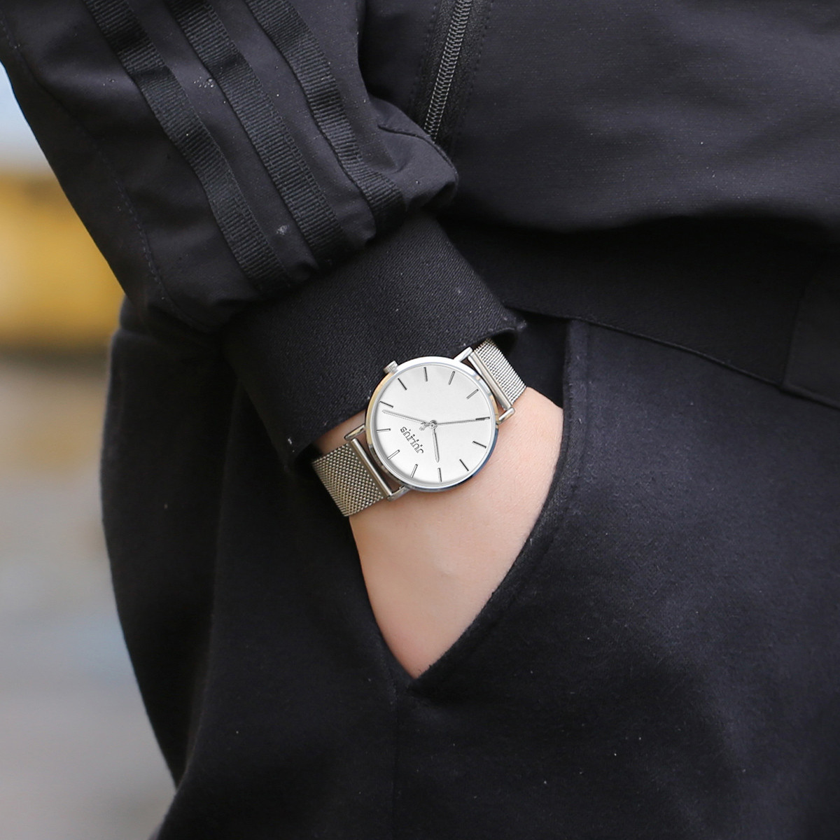 Đồng Hồ Nam Hàn Quốc Dây Kim Loại Julius JA 1164M