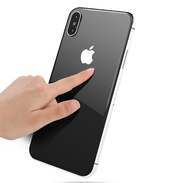 Dán Cường Lực Mocolo iPhone X Mặt Sau Màu Đen - Hàng Nhập Khẩu