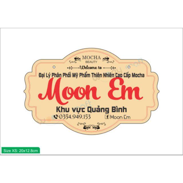 BẢNG GỖ 3D TÊN SHOP, ĐẠO CỤ CHỤP ẢNH BÁN HÀNG ONLINE