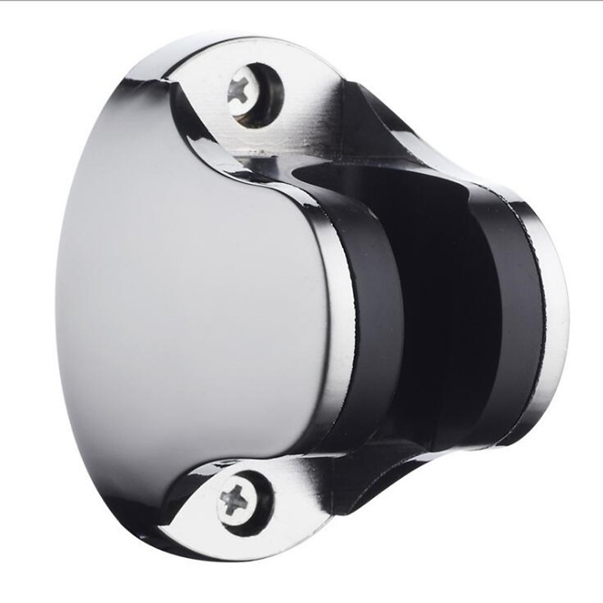 Đế cài/Giá đỡ vòi hoa sen mạ điện có thể điều chỉnh-tặng kèm miếng rửa chén silicon