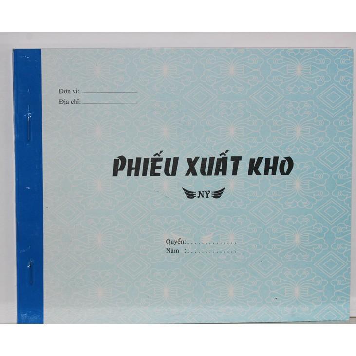 Phiếu xuất kho 2 Liên 16X20 (A5) NY 50 BỘ = 100 TỜ