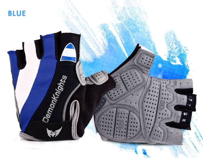 Xe Đạp Găng Tay Xe Đạp Mtb Đi Xe Đạp Găng Tay Bicicleta Ngắn Guantes Ciclismo Lycra Spandex Nửa Thể Thao Nylon Cotton Linen Đi Nam