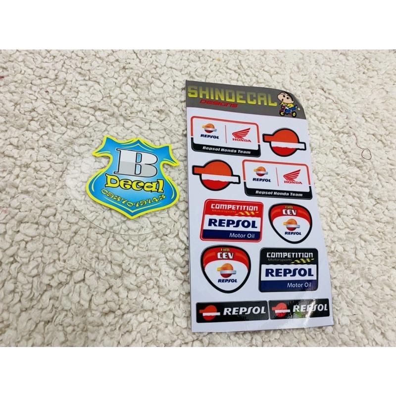 Tem logo sticker dành cho repsol honda