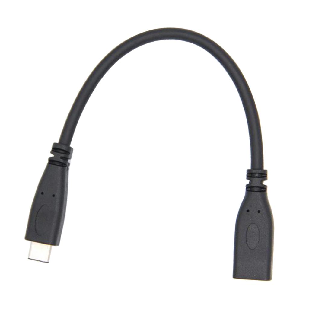 USB 3.1 Type C Extender Cord Nam To Female 10Gbps Sạc Và Đồng Bộ Hóa