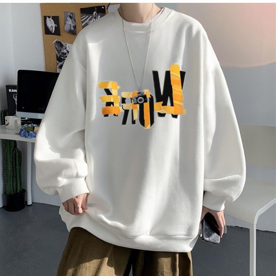 Áo dài tay NỈ BÔNG Unisex MonsterX Lore Sweater Ulzzang cặp đôi nam nữ form rộng oversize Hàn Quốc