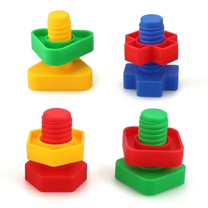 Đồ chơi lắp ghép hình ốc vít sáng tạo