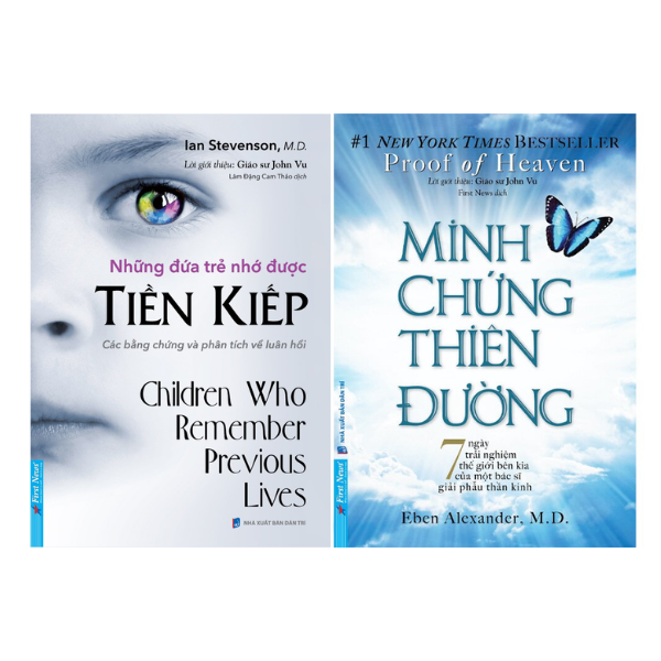 Combo 2 quyển: Những Đứa Trẻ Nhớ Được Tiền Kiếp + Minh Chứng Thiên Đường
