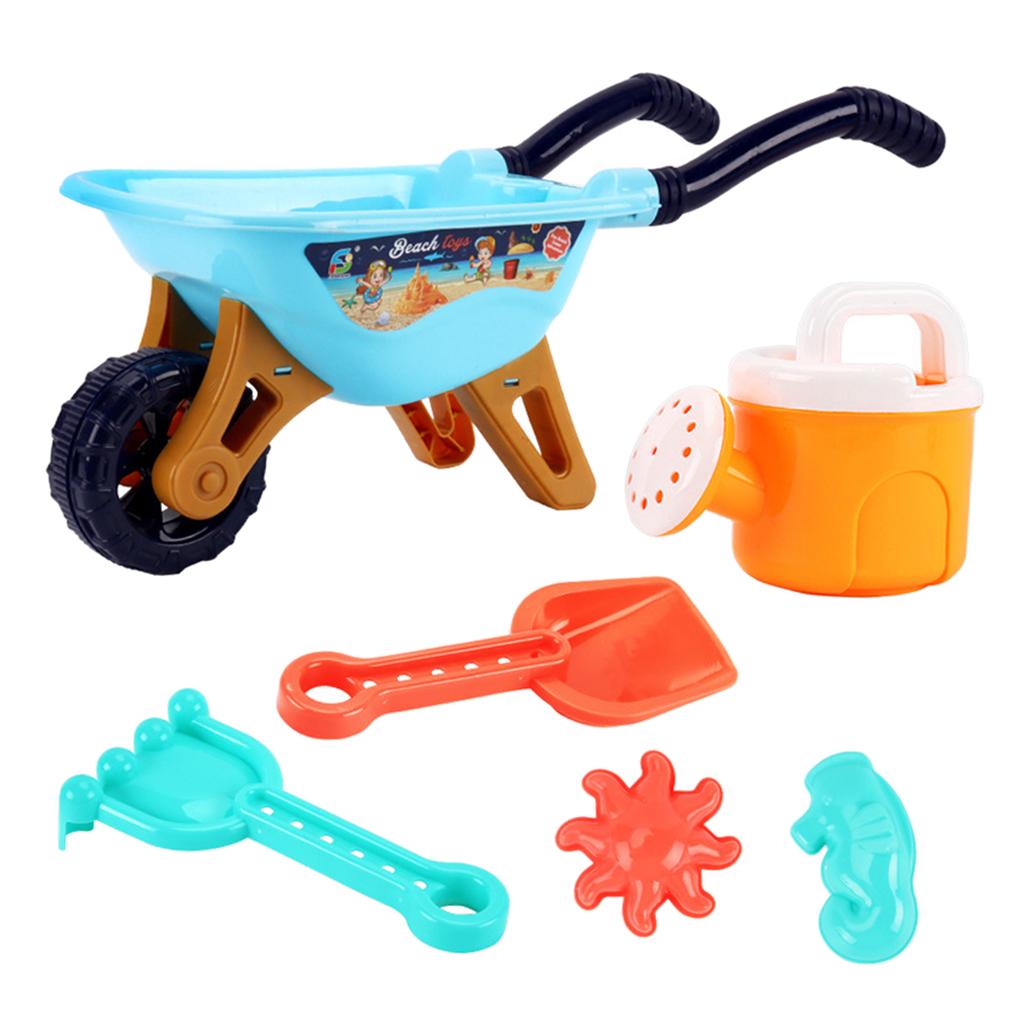 1 Set Beach Sand Toys Shovels Rakes Outdoor Tools Kit for Kids Toddlers Boys and Girls Reusable