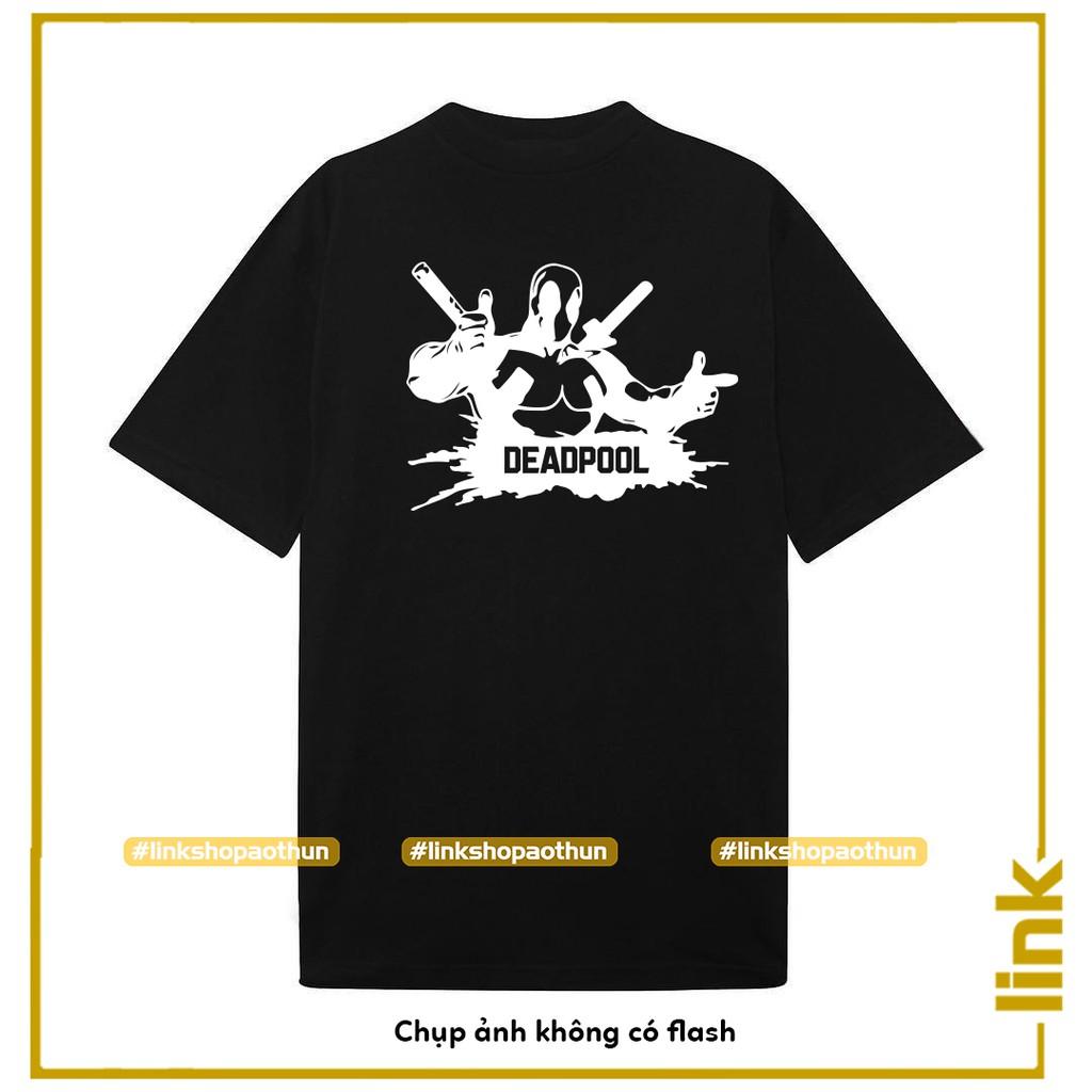 Áo thun rộng phản quang DeadPool ngầu unisex
