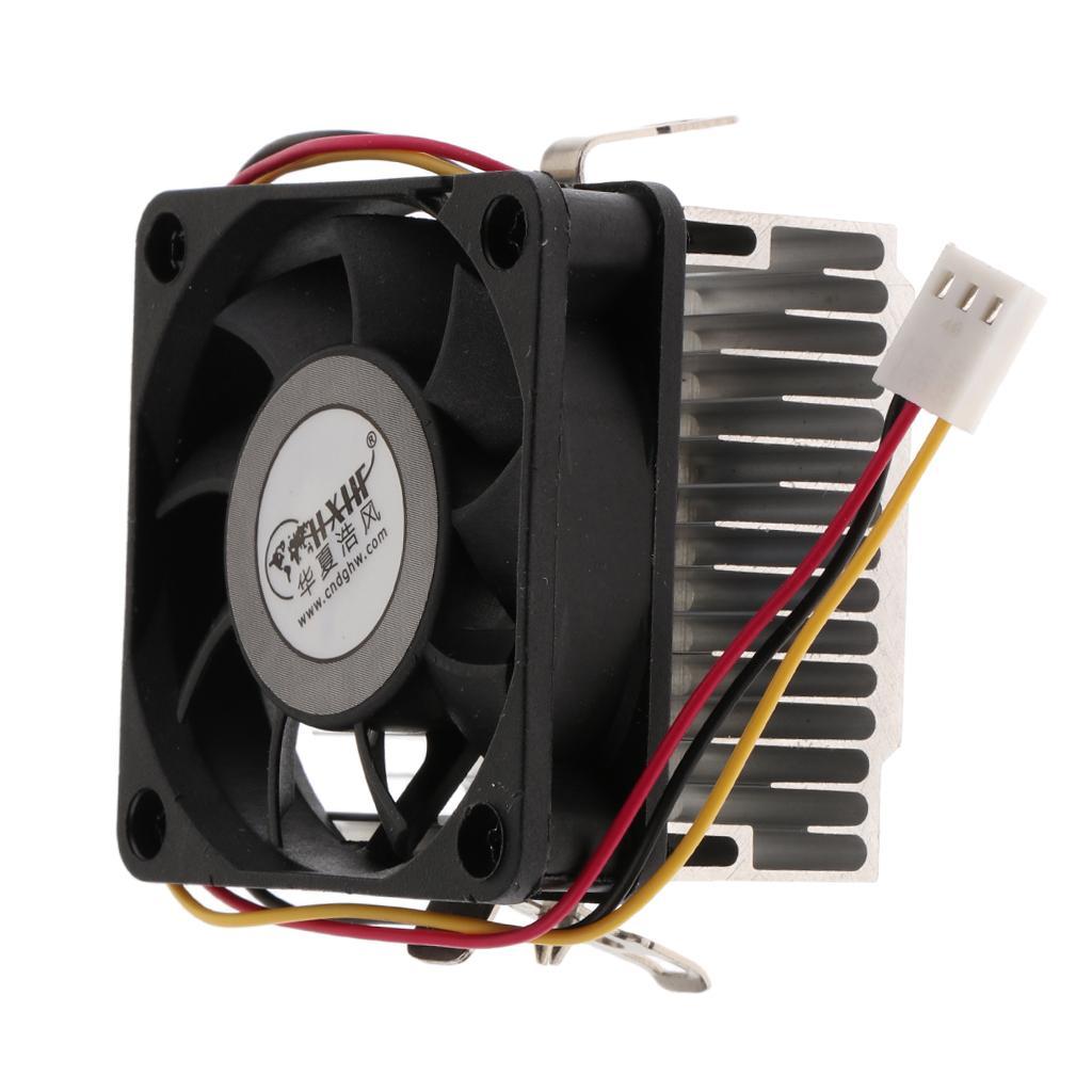 Premium Computer CPU Cooling  Fans 3 Pin Case Quiet  57x57mm