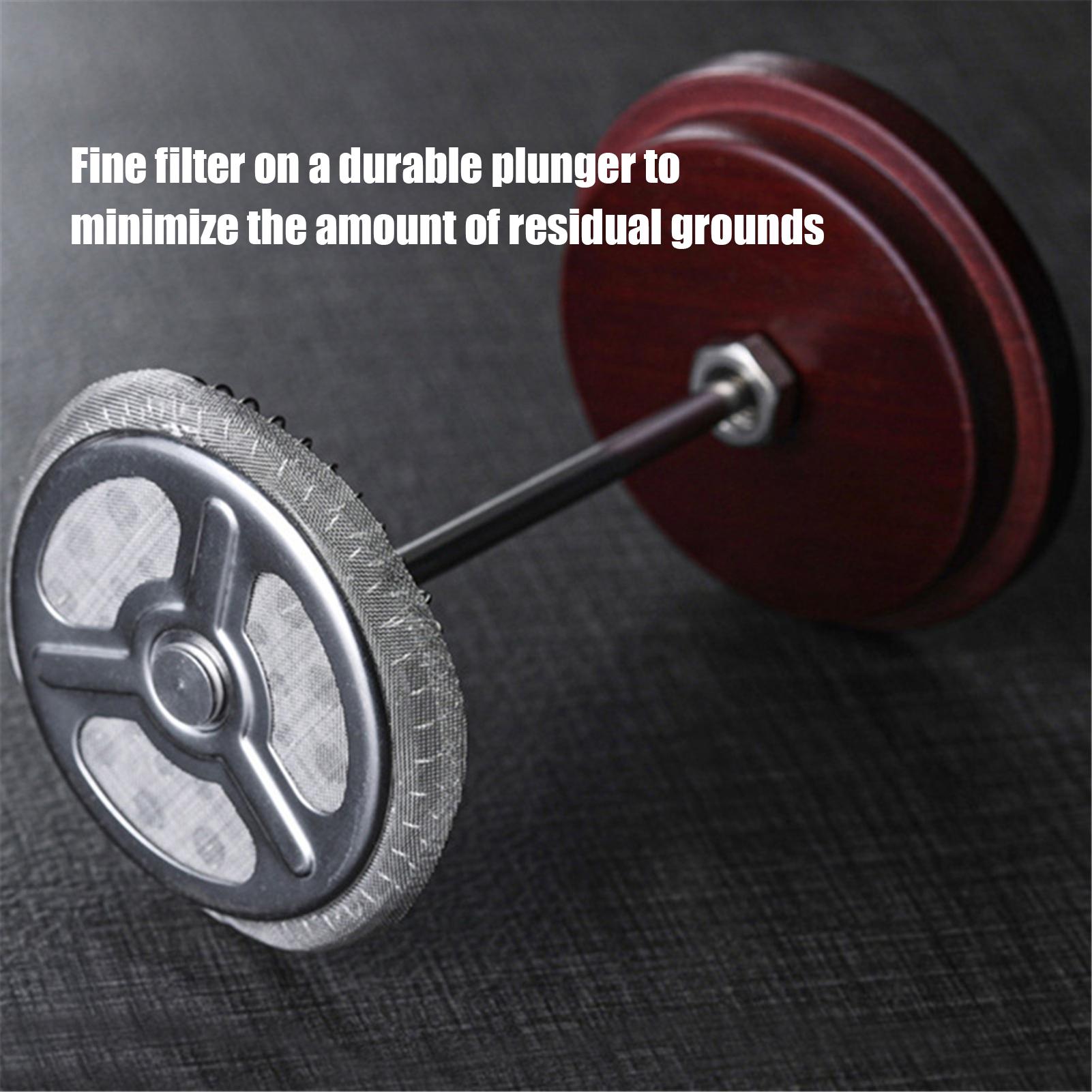 Máy Pha Cà Phê Bằng Thép Không Gỉ Chịu Nhiệt 14-27oz Kính