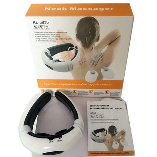Máy Massage Vai Gáy KL-5830 Massage Cổ - Giúp Giảm Đau Mỏi Cơ Bắp Hiệu Quả Cho Gia Đình Bạn