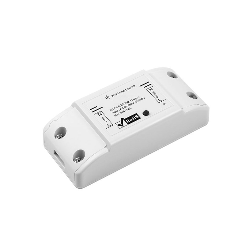 Công tắc điều khiển từ xa 10A qua Wifi ( Tặng kèm 01 nút bịt ổ điện bảo vệ an toàn )