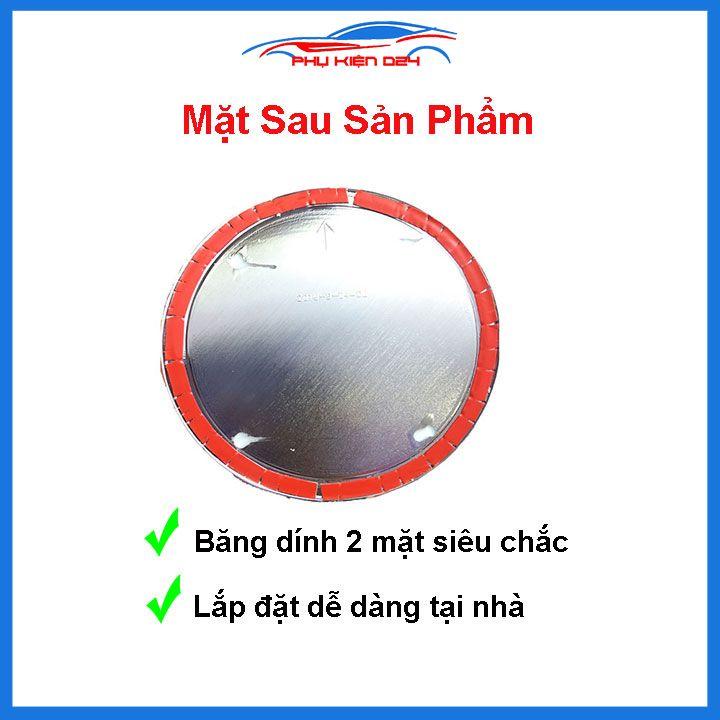 Ốp nắp bình xăng Morning 2012-2013-2014-2015-2016-2017-2018-2019-2020 mạ crom chống trầy trang trí ô tô