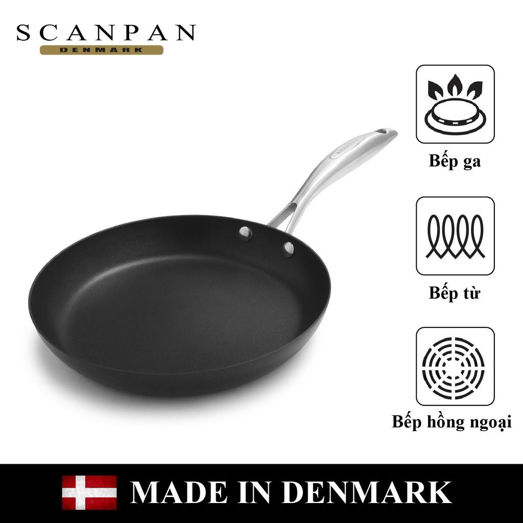 Chảo chống dính đáy từ cao cấp Scanpan Pro IQ 28cm,bảo hành chống dính 3 năm, an toàn, sản xuất Đan Mạch 68002800