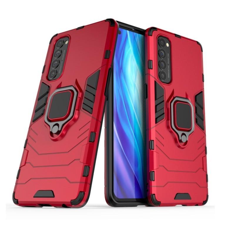 Ốp lưng dành cho OPPO Reno 4 Reno 4 Pro iron man chống sốc kèm iring