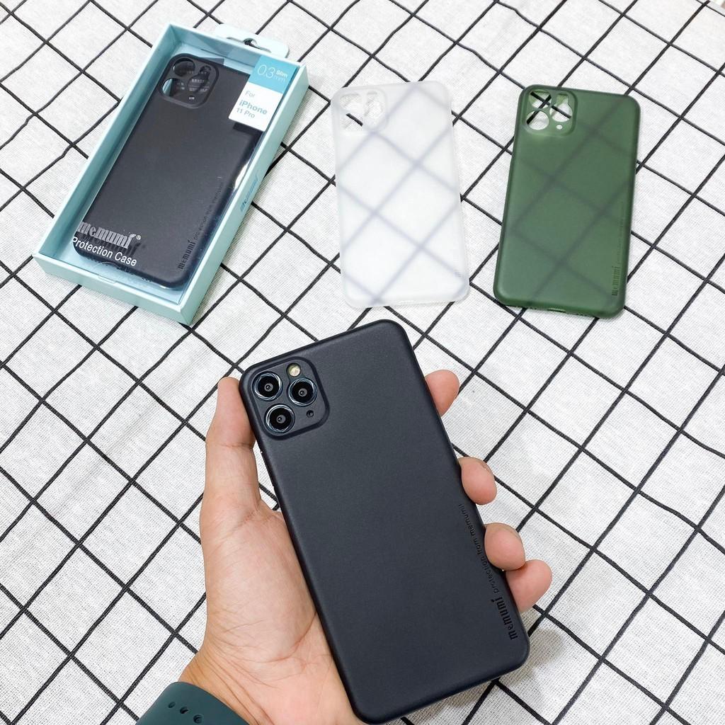 ỐP MUMEMI SIÊU MỎNG CHO IPHONE 7/8 PLUS | X/XS | XS MAX | 11 | 11 PRO | 11 PRO MAX | 12 MINI | 12 | 12 PRO | 12 PRO MAX