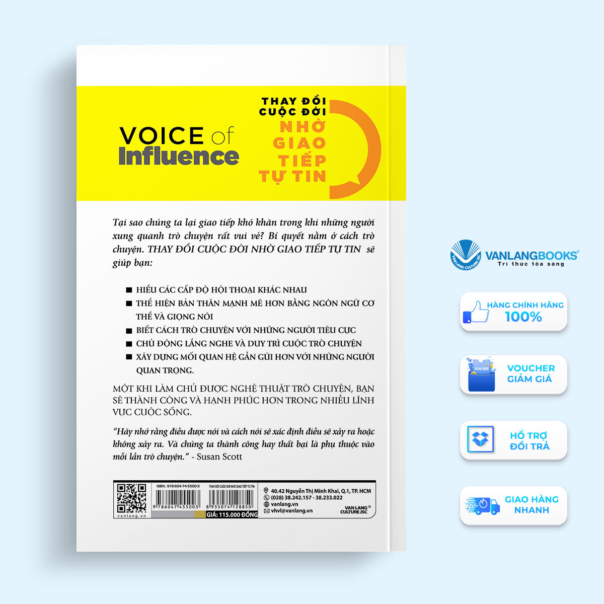 Thay Đổi Cuộc Đời Nhờ Giao Tiếp Tự Tin - Vanlangbooks