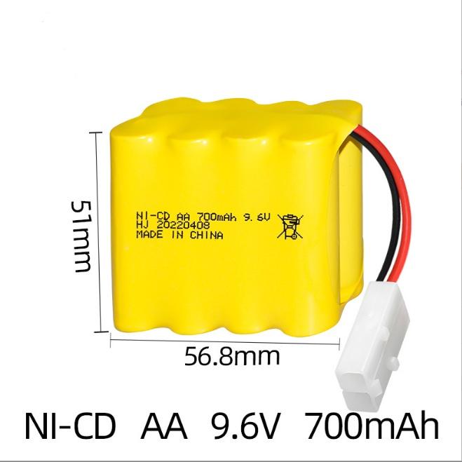 Pin sạc xe điều khiển từ xa 9.6v 700mah xếp chồng giá sỉ