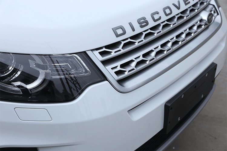 Tem DISCOVERY chữ nổi dán trang trí nắp CAPO ô tô