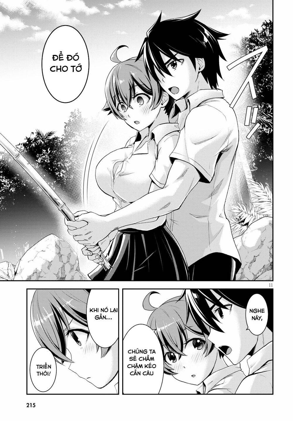 isekai yurutto survival seikatsu: gakkou no minna to isekai no mujintou ni tenishitakedo ore dake chapter 4 11