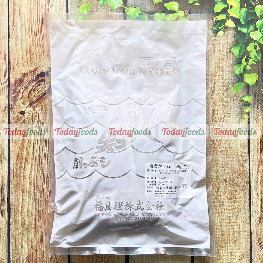 Cá Khô Vụn Tổng Hợp Katsuo Mix Pack Nấu Nước Dùng Dashi 800G ( Fukushima Katsuo ) - Dashi Túi Lọc