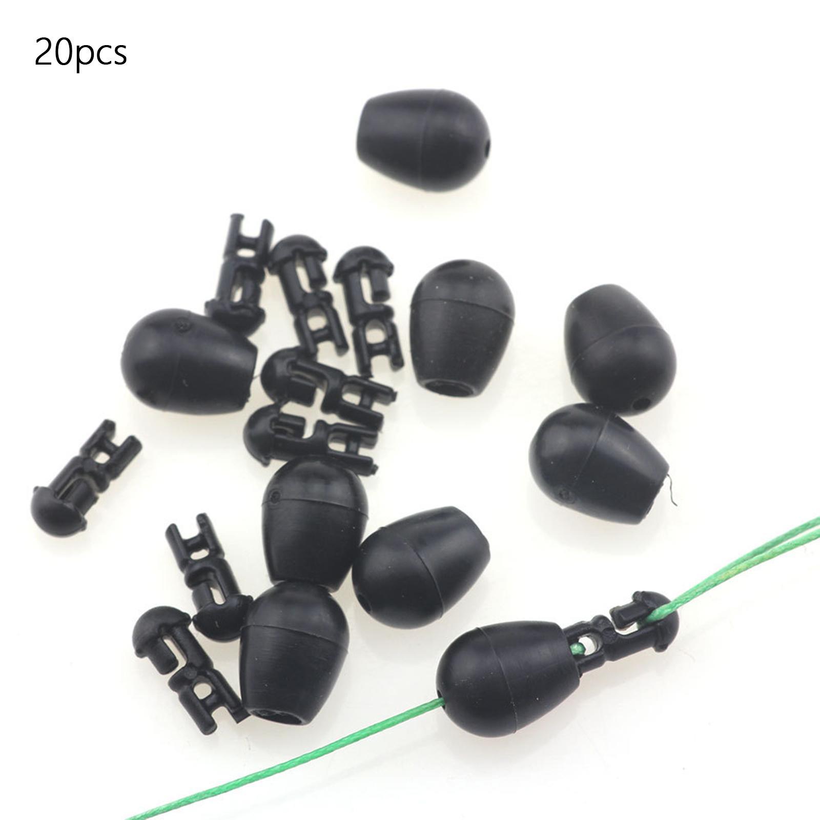 20Pcs Quick Change Beads Carp Tackle Carp Terminal Tackle Connector for Carp